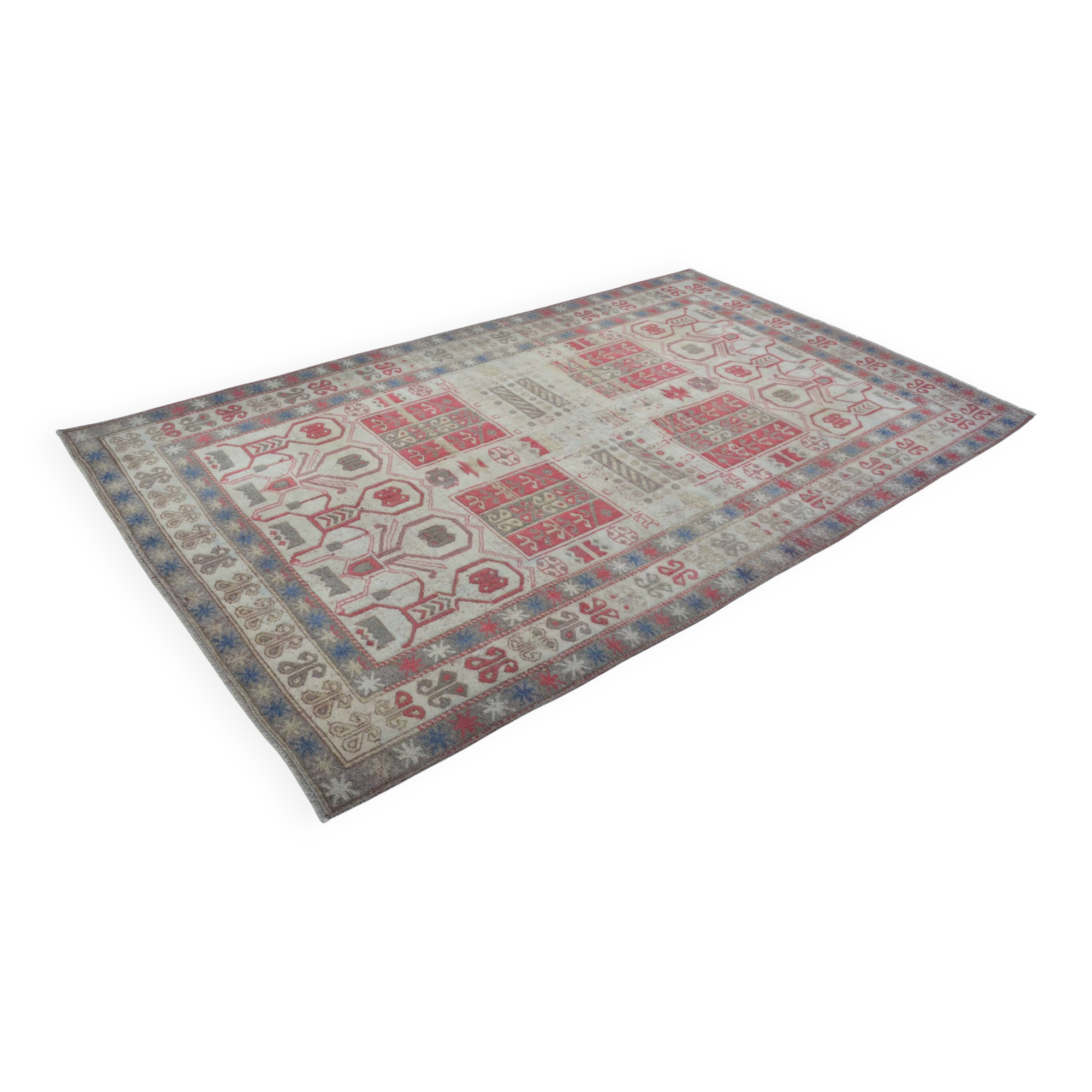 Home Living 3429 Hand-Knotted Vintage Rug