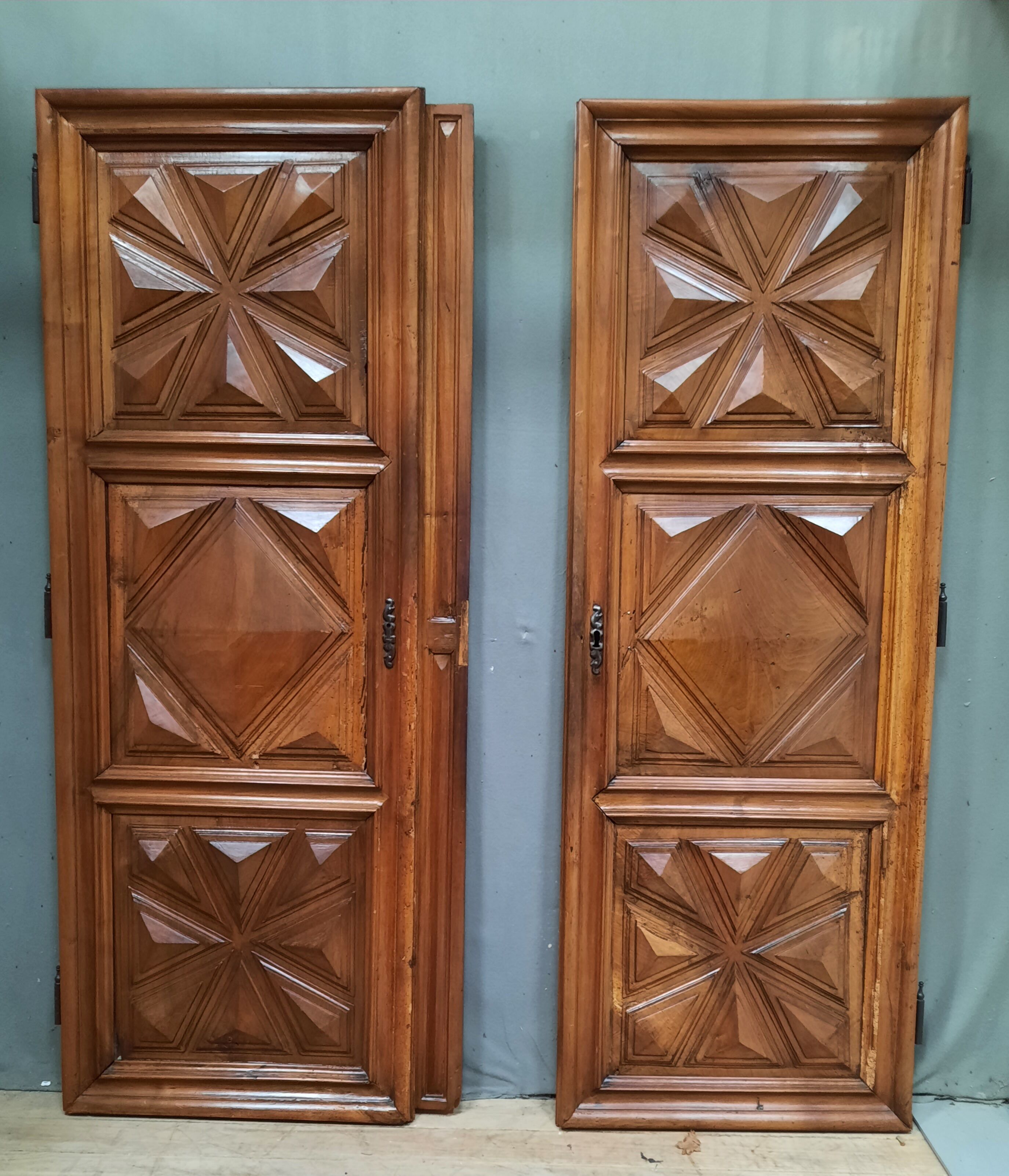 Eighteenth-century door pair