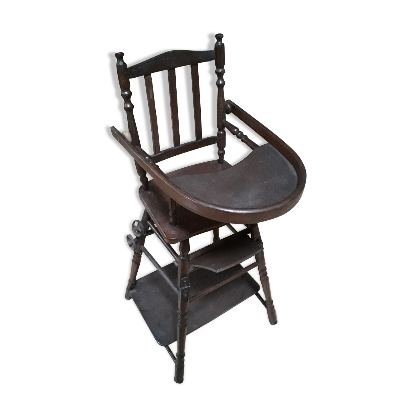 Old high chair toy for doll