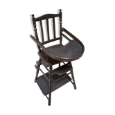 Old high chair toy for doll