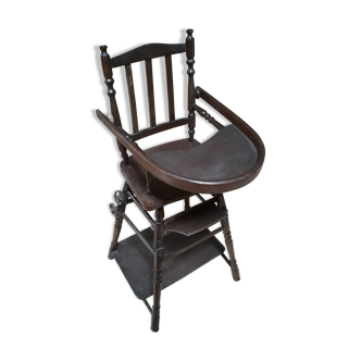 Old high chair toy for doll
