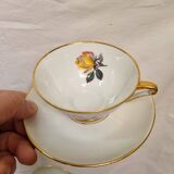 Coffee service, art porcelain, Limoges 1970