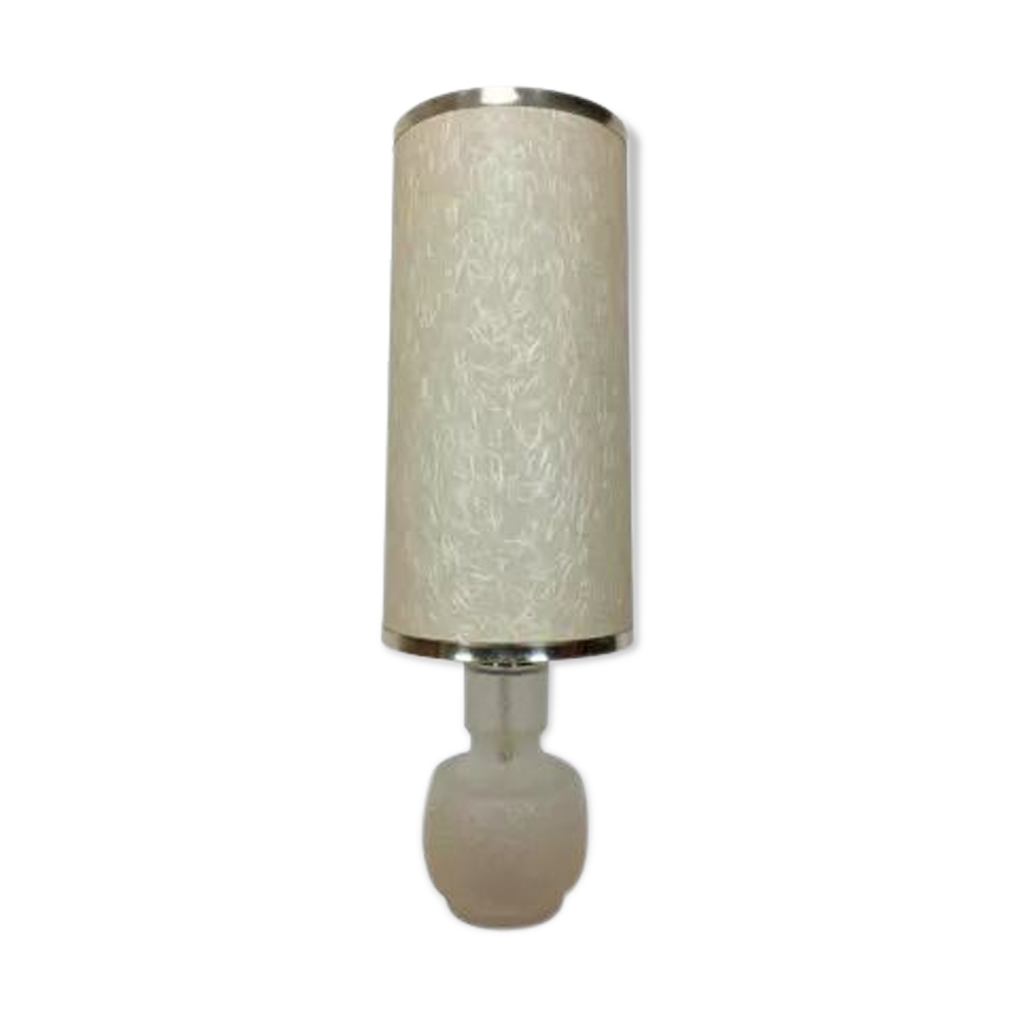 Floor lamp 1970, 2 burners, white glass