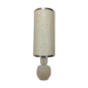 Lampe de sol 1970, 2 - verre blanc