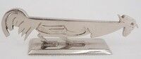 Aristide Colotte, 12 animal-shaped knife rests, Art Deco, excellent condition, case.
