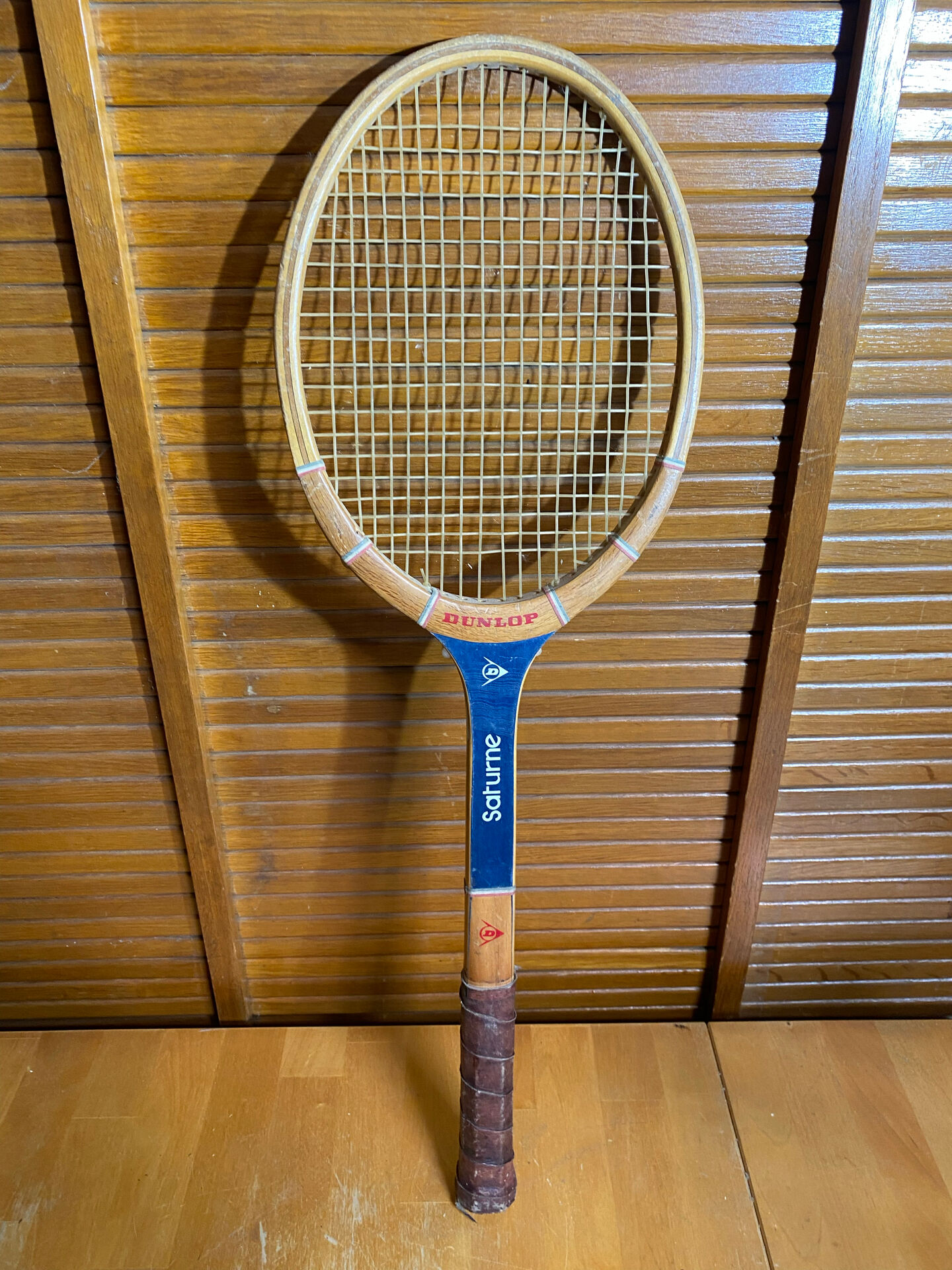 Vintage Dunlop Saturn Wood Tennis Racket