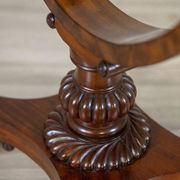 Victorian Mahogany Wood and Veneer Sewing Table, 1850s