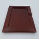 Small card holder tray in hollowed solid mahogany circa 1960 (dlg Noll) C in Paris