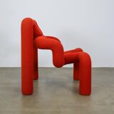 Red Ekstrem Chair by Varier