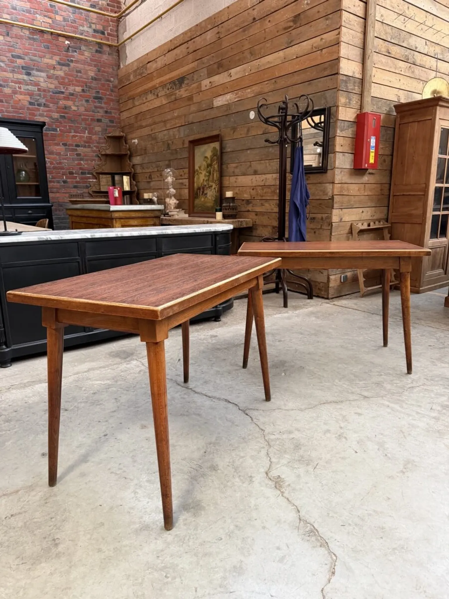 Pair of 1960s bistro tables