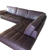 Bo Concept leather corner sofa