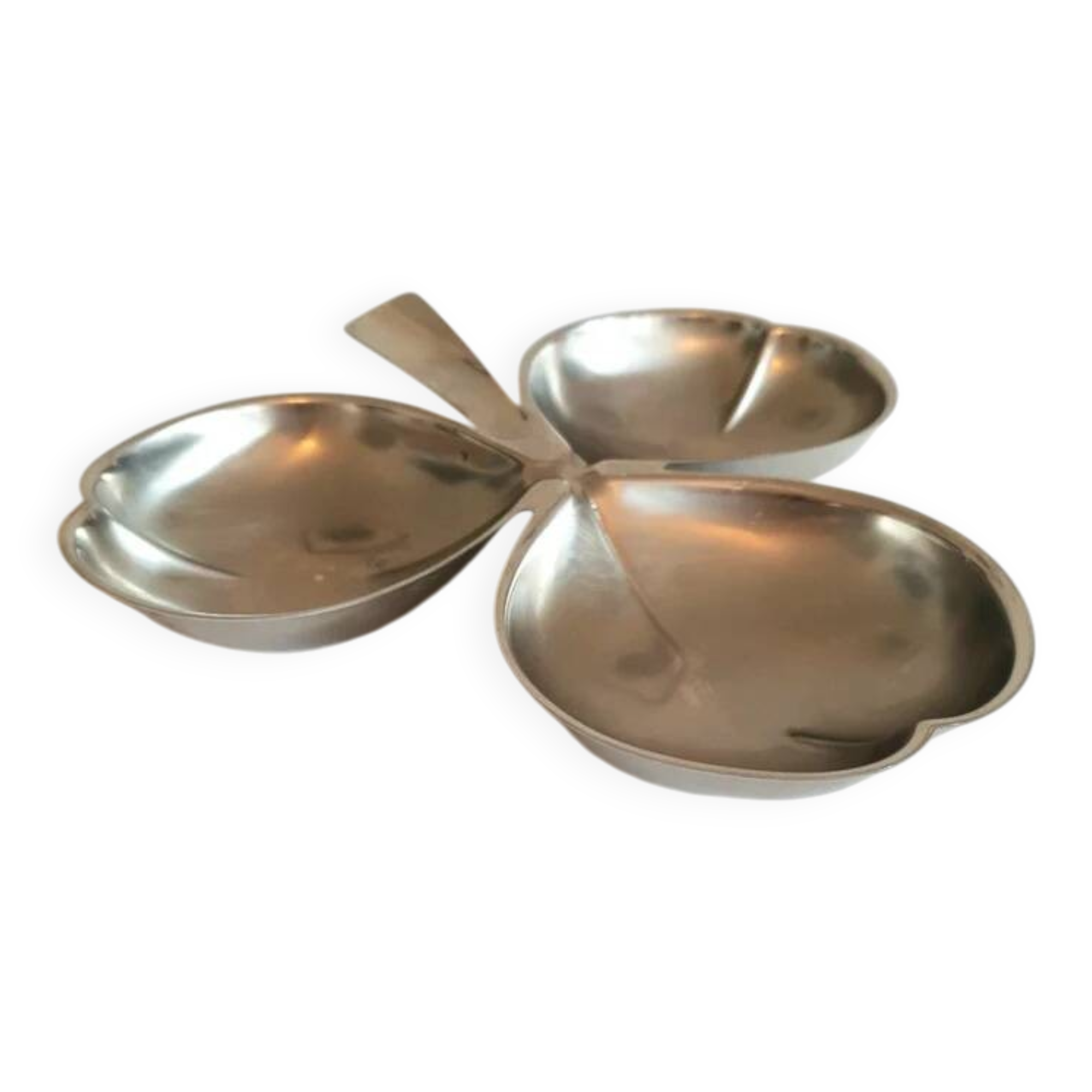 Plat apéritif vintage trèfle Jean Couzon