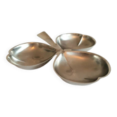 Vintage clover-shaped appetizer platter by Jean Couzon