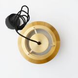 Danish pendant lamp in golden brass 60