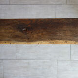 Primitive oak bench late 19th century