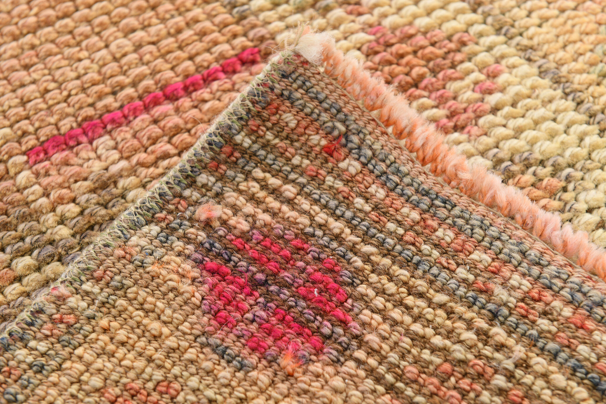 Oushak runner rug 77x386cm