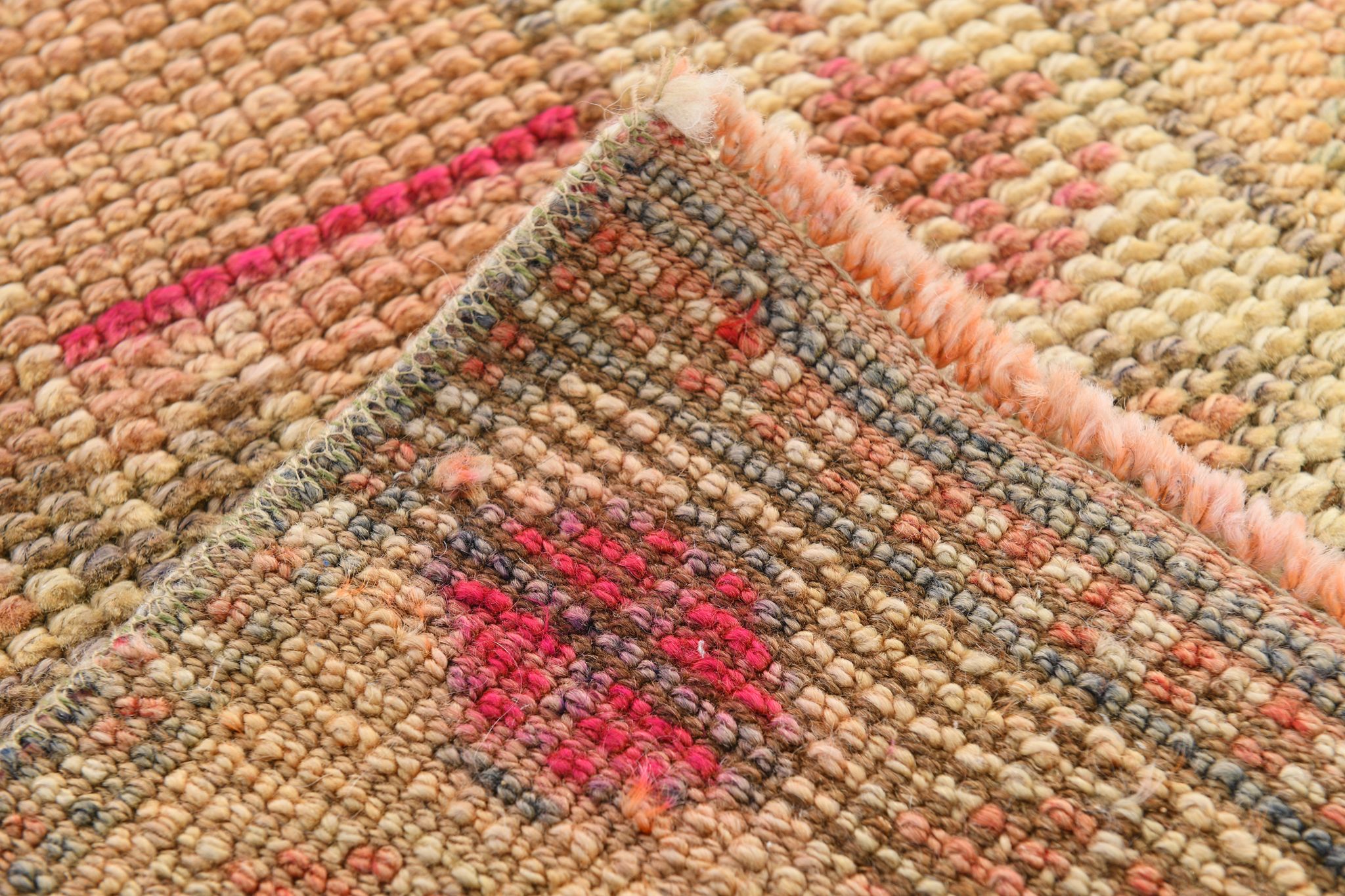 Oushak runner rug 77x386cm
