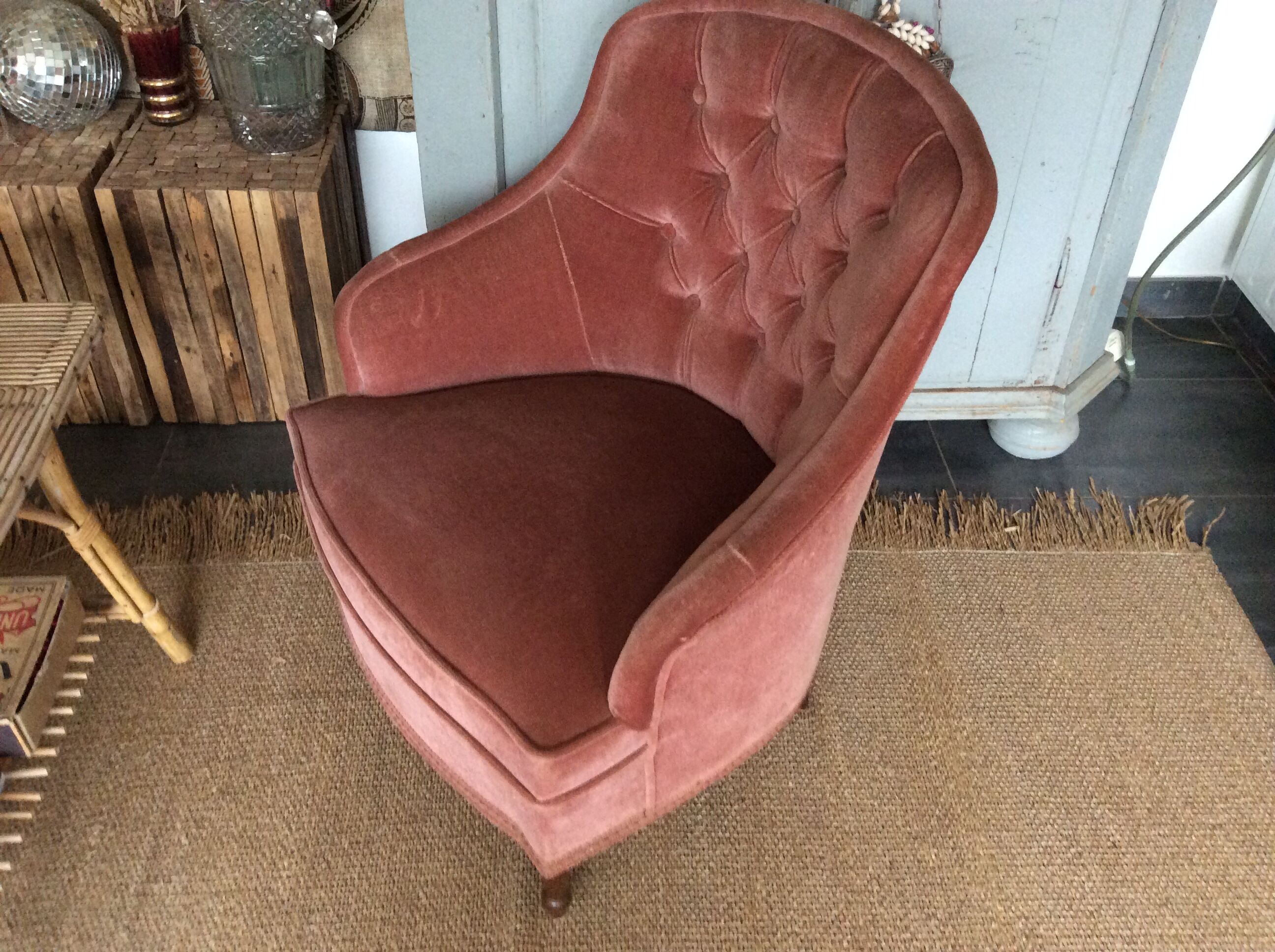 Fauteuil crapaud