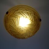 Lustre art déco Schneider