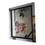 Geisha painting