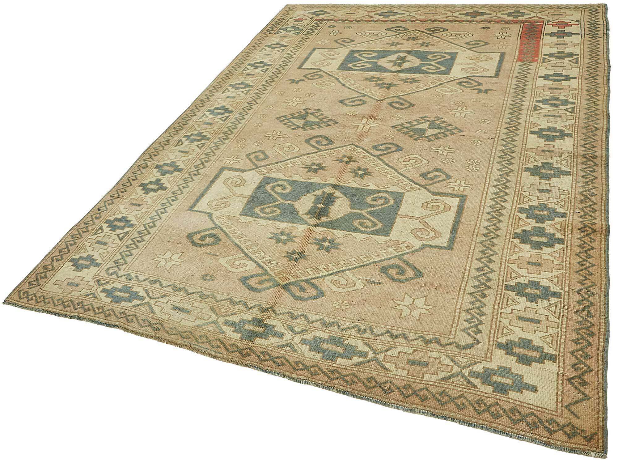 Turkish Vintage Anatolian Rug 172 cm x 254 cm