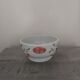 Flared bowl with CNP porcelain handles signed M.C.B. Noël 1980