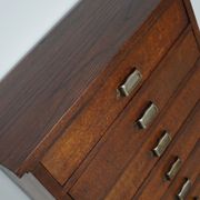Dutch oak apothecary filing cabinet, 1930s