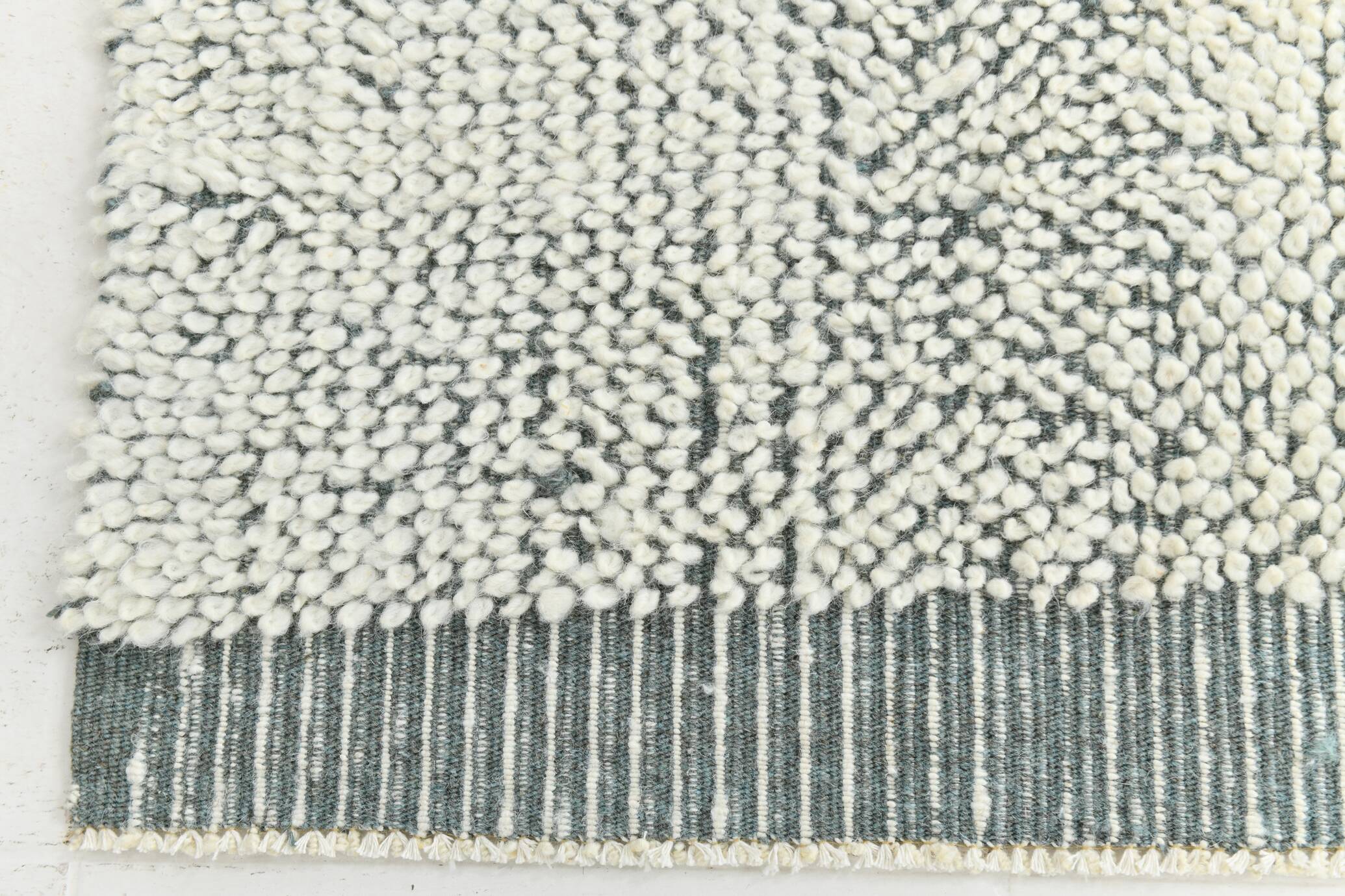 4x7 Shade Of Gray & White Neutral Vintage Rug, 136x199Cm
