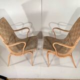 2 Eva model armchair by Bruno Mathsson for Dux (1974)
