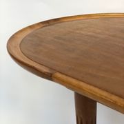 Vintage wooden coffee table, A.A. Patijn for Zijlstra Joure, 1950s