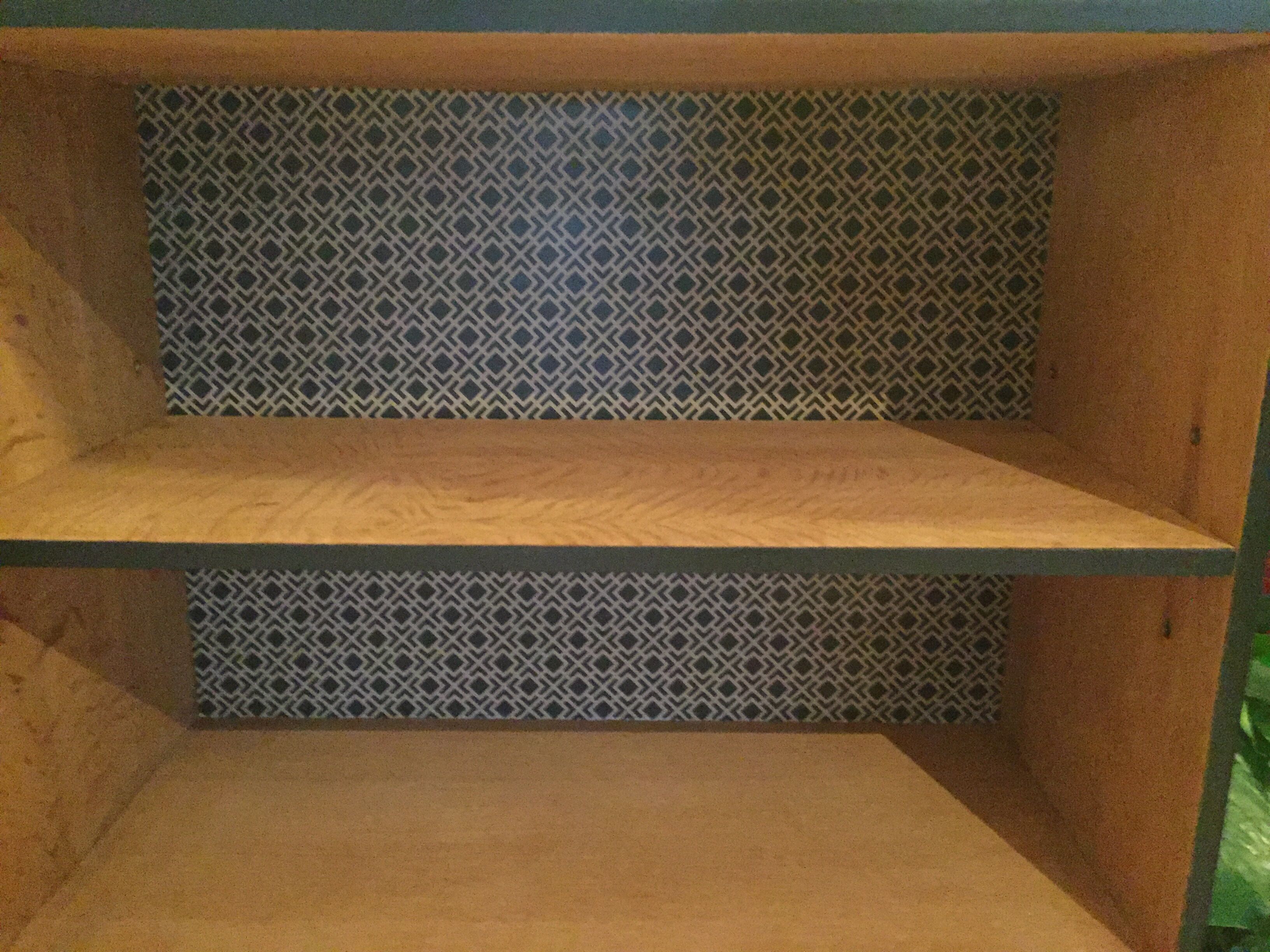 Bibliothèque scandinave Moncarey vintage