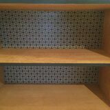 Bibliothèque scandinave Moncarey vintage