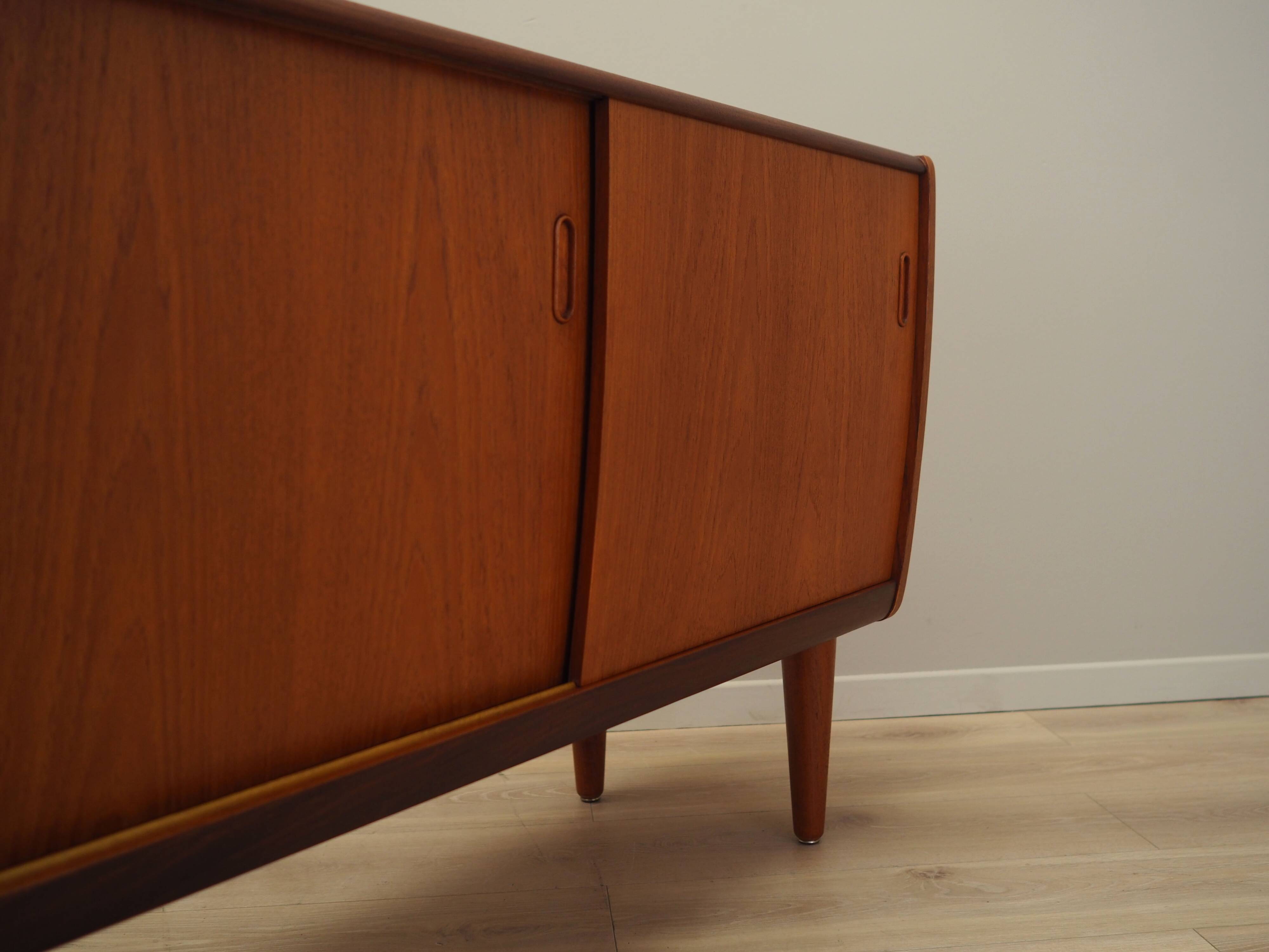 Teak sideboard, Danish design, 1970s, production: Denmark