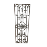 Old cast iron grid