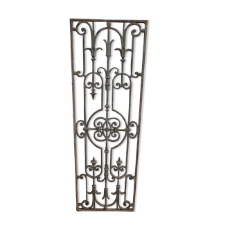 Old cast iron grid