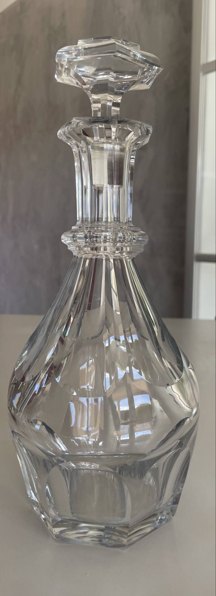 Carafe à vin Baccarat Harcourt 1841