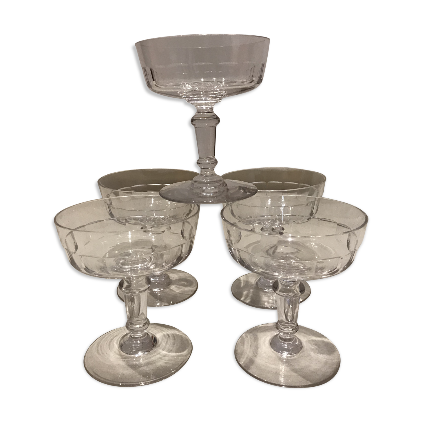 5 cups baccarat crystal