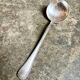 Silver-plated metal ladle, beaded decoration no. 2