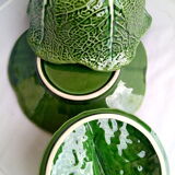 Dabbling cabbage leaf soup bowl