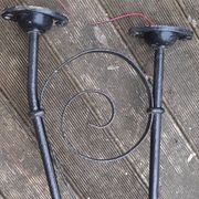 grande lampe potence en fer forgé