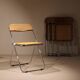 Four ‚Plia‘ Folding Chairs by Giancarlo Piretti for Anonima Castelli