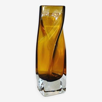 Krosno crystal vase