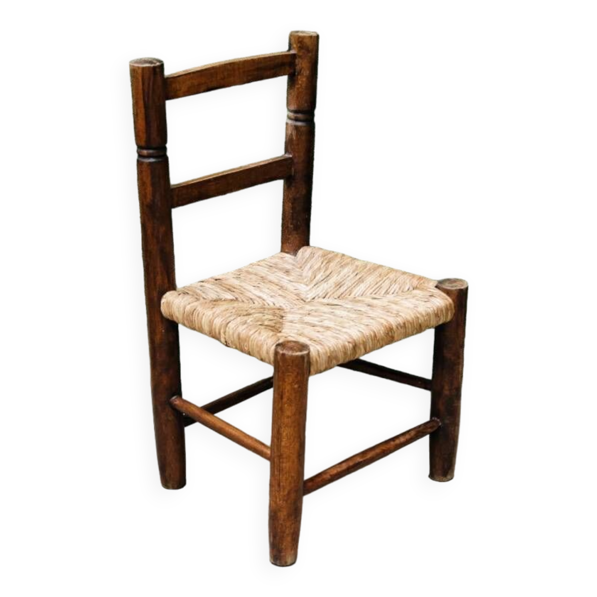 Straw children's chair