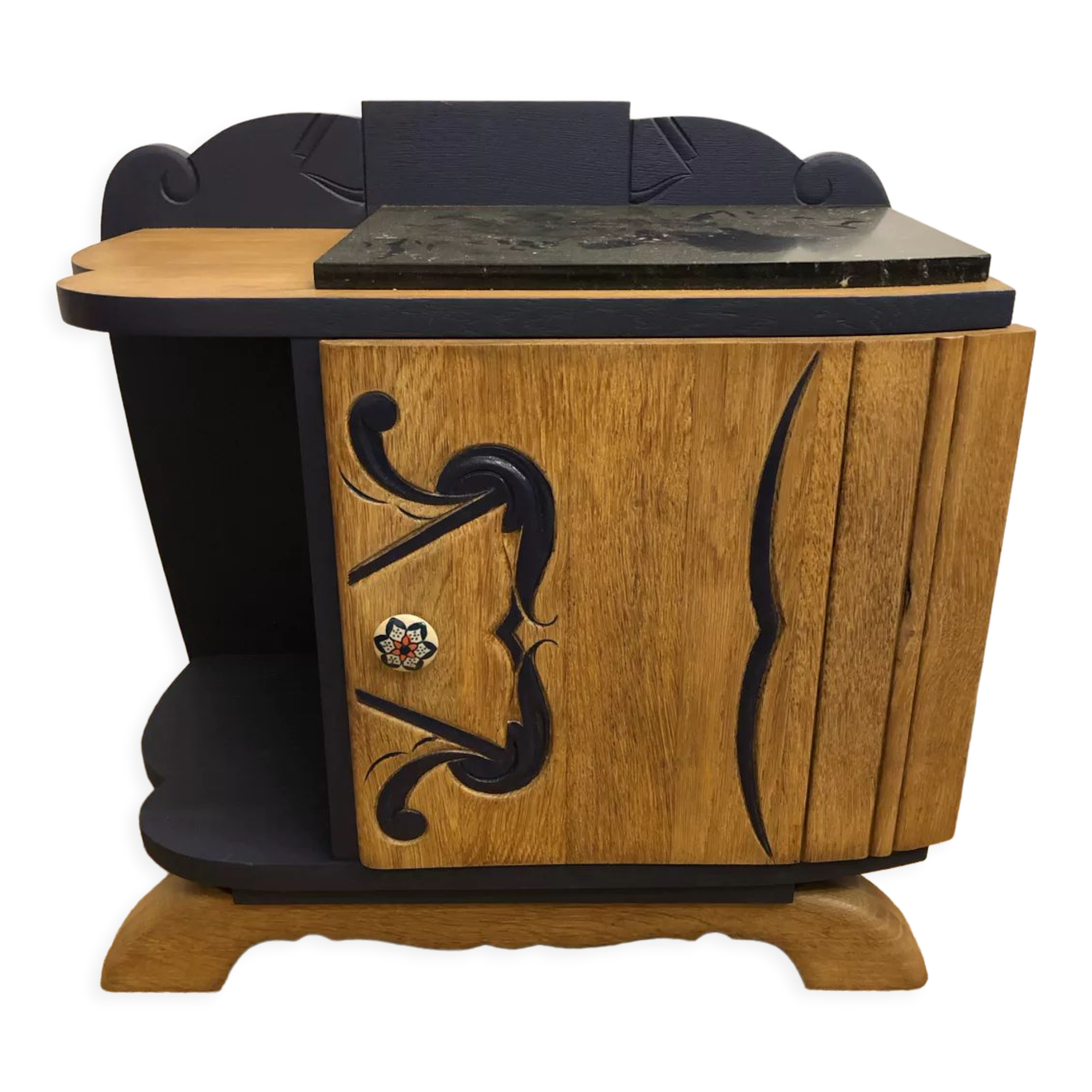 Art Deco bedside table