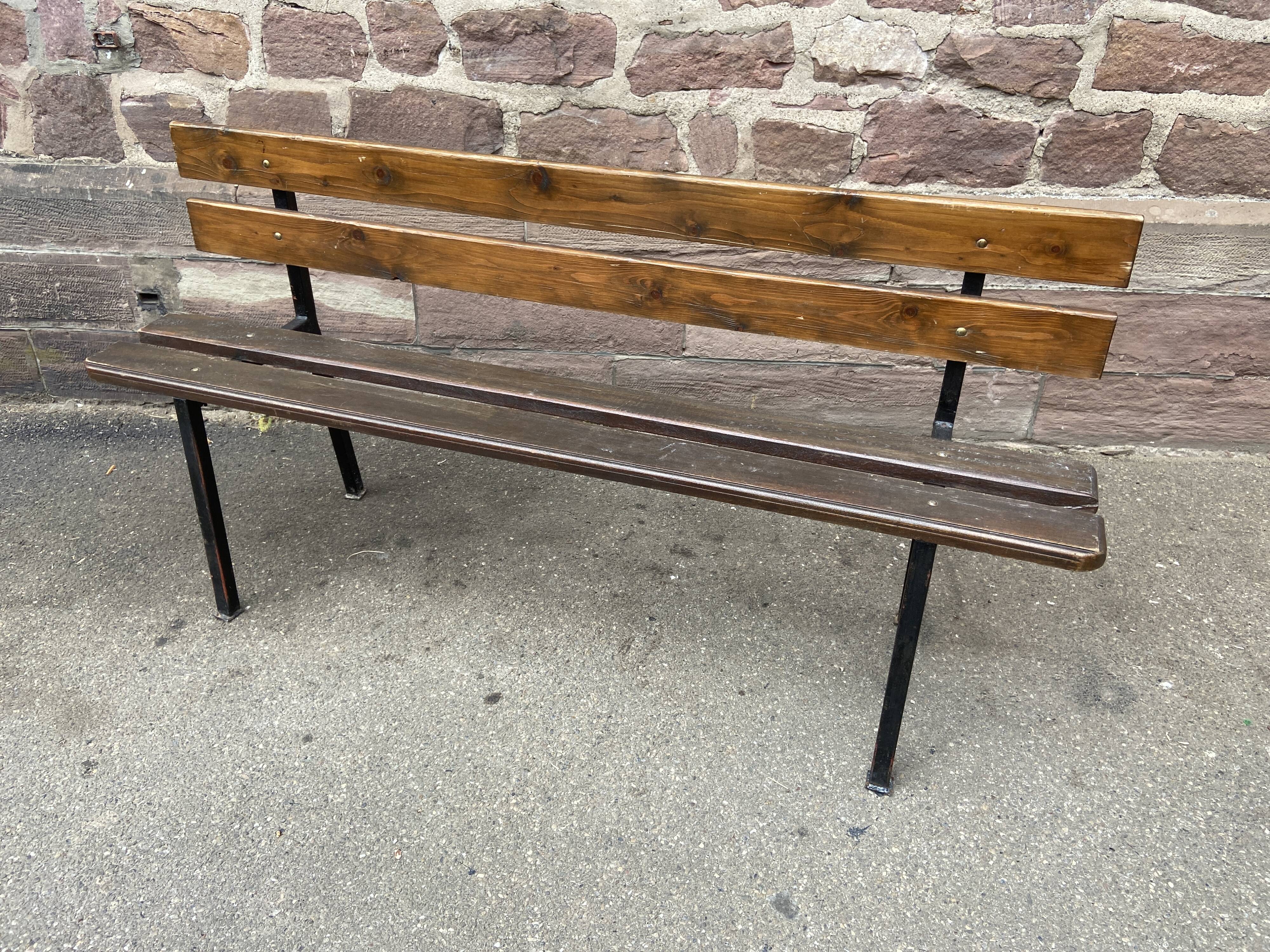 Vintage garden bench