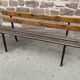 Vintage garden bench