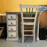 Desk and chair set
