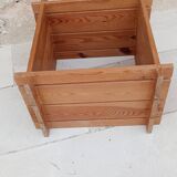 pine bedside table