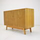 Vintage Cabinet Combination of Veneer and Glass by Jitona,1960s