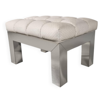 Pouf/stool Cityscape by Paul Evans, 1970